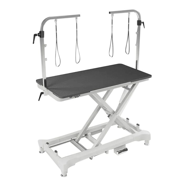 waggz_step-low_white_electric_dog_grooming_table.jpg Waggz Step-Low White Electric Dog Grooming Table - Slika 1